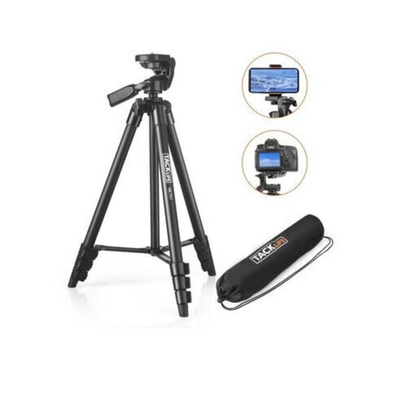 Tacklife Camera Tripod Test Measure & Inspect 55" Aluminum Lightweight MLT01 NEW - Picture 1 of 1
